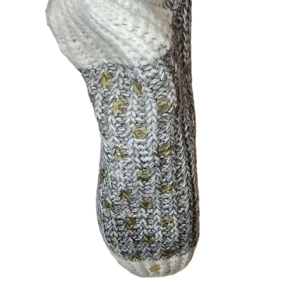 Charlie Paige Grey Lounge Socks Size 6-9‎